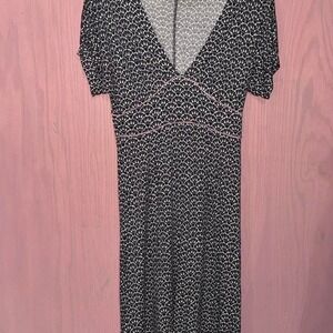 FRENCH CONNECTION Black and White with Paisley Print